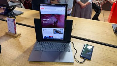 Lenovo shows off ThinkBook VertiFlex laptop and Smart Motion dock concepts at IFA – rotating displays and AI-powered docks that follow your every move