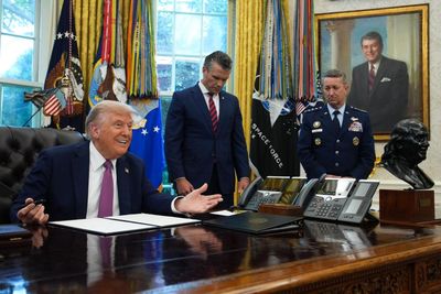 Trump signs executive order rebranding Pentagon as Department of War