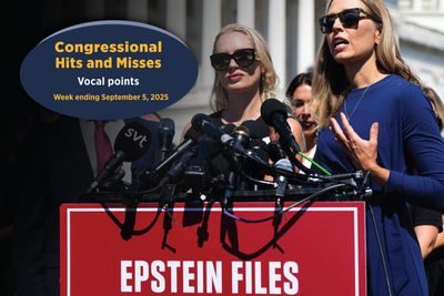 Vocal points — Congressional Hits and Misses - Roll Call