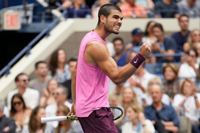 Carlos Alcaraz proves too strong for Novak Djokovic to book US Open final place