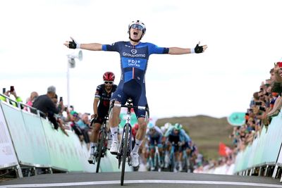 'It was a really big achievement for me' - French one-two on stage 4 of the Tour of Britain as Romain Grégoire wins and takes race lead ahead of Julian Alaphilippe