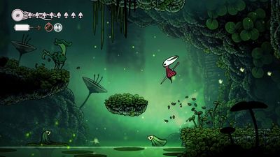 2 hours in, and Hollow Knight Silksong is already making me feel like I'm playing Dark Souls for the first time again