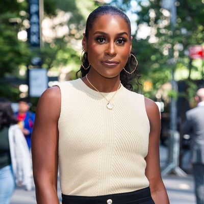 Issa Rae Steps Up the Adidas Sambas Renaissance in a Matching Fall Groutfit