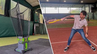 I just played tennis against a robot — the AI-powered Acemate totally humbled me