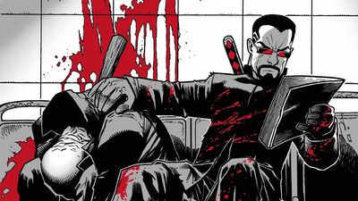 Drink up a double dose of Blade absolutely destroying vampires in this preview of Marvel: Black, White & Blood and Guts #1