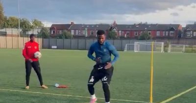 Watch: Kelechi Iheanacho breaks cover as he steps up Celtic preparations