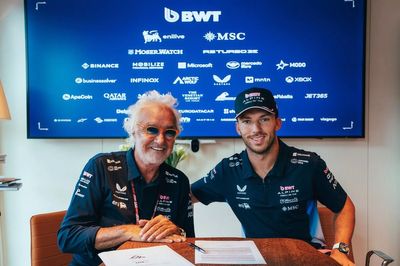 Pierre Gasly extends Alpine F1 contract through 2028