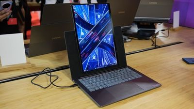 I just saw Lenovo's wild laptop concept that can rotate from landscape to portrait mode — and I want one now