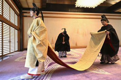 Lavish ritual highlights dilemma for Japan’s royal family