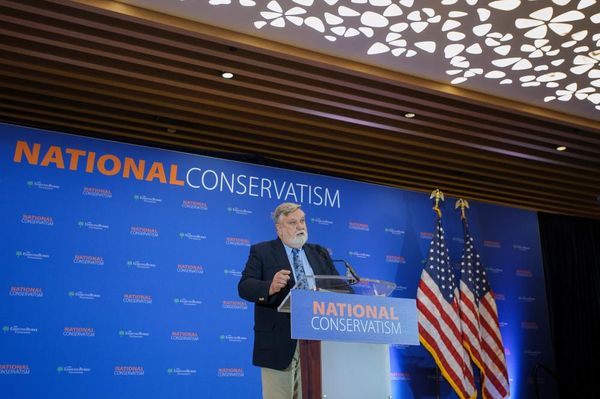Rightwing conference reveals muddled lines between Trump and far right