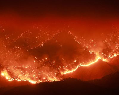 Climate crisis will increase frequency of lightning-sparked wildfires, study finds