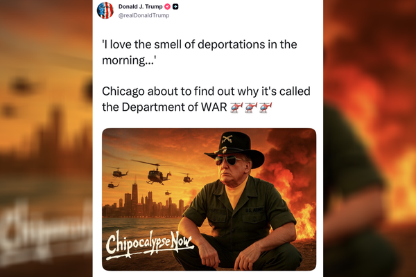 ‘Chipocalypse Now’: Trump threatens Chicago with ‘Department of War’ and suggests ICE raids imminent