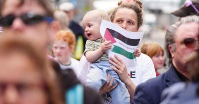 In pictures: Edinburgh activists defy Palestine Action ban with silent protest