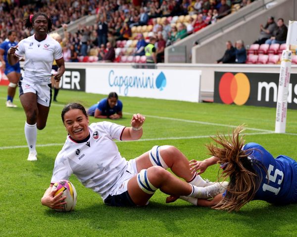 USA thrash Samoa in 10-try rout as World Cup quarter-final spot hangs in balance