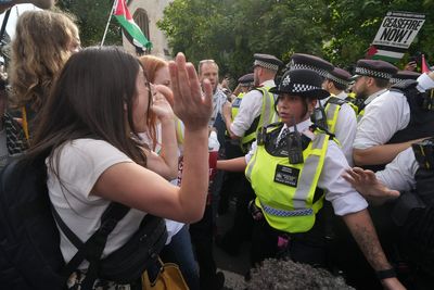 Violent clashes break out at London protest in support of Palestine Action