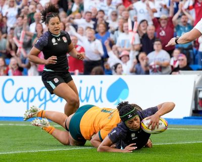England 47-7 Australia: Red Roses overcome slow start to rout Wallaroos and top Pool A
