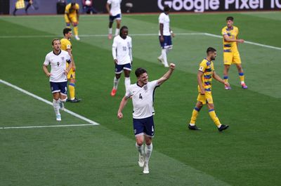 Declan Rice header keeps unbeaten England rolling in trudge past Andorra
