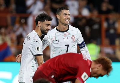 Portugal remembers Jota as Ronaldo leads way in World Cup win in Armenia