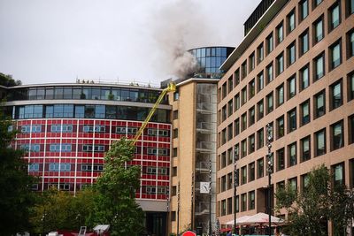 About 22 people evacuated after blaze at BBC’s former HQ Television Centre
