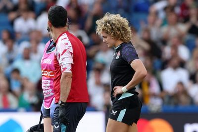 Ellie Kildunne ruled out of England’s Rugby World Cup quarter-final after head injury