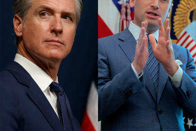 Gavin Newsom’s online trolling targets Stephen Miller with photo of Lord Voldemort