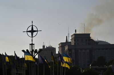 Russia Hits Seat Of Ukraine Government In War's Biggest Air Attack