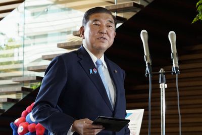 Japanese PM stepping down after less than a year in power