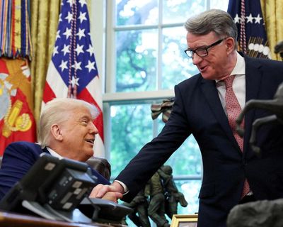Peter Mandelson lauds Trump as ‘risk-taker’ in call for US-UK tech alliance