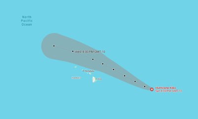 Hawaii Prepares for Hurricane Kiko With State of Emergency: Where Is the Storm Headed?