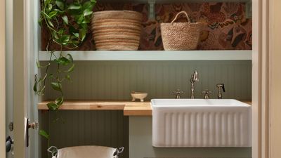 What Color Kitchen Cabinets Actually Go Well With Wooden Countertops? Designers Share Their Perfect Pairings