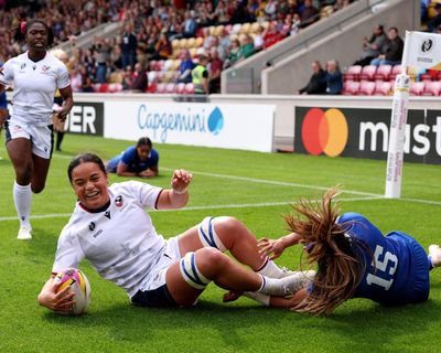 ‘Shout out to the girls’: US exit Rugby World Cup but young stars stoke hope for future