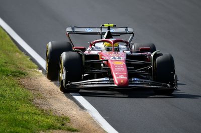 Hamilton: Top three "off the cards" as "not 100% comfortable" with Ferrari F1 car