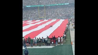 Jets Suffer Embarrassing Start to Season After National Anthem Flag Mishap