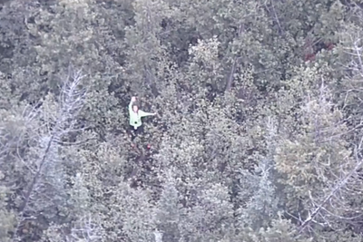 Frantic YouTube survival show contestant rescued from Michigan forest after going missing for 18 hours