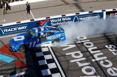 Denny Hamlin earns Toyota’s 200th NASCAR Cup win at Gateway
