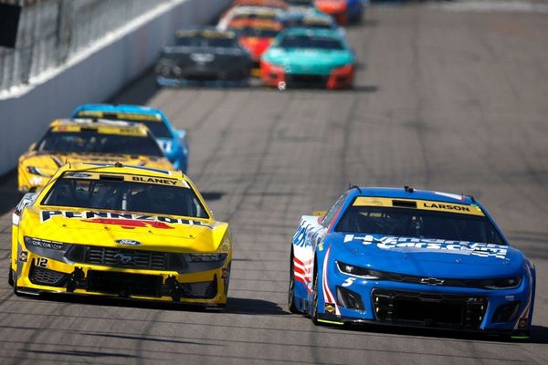 Ryan Blaney wants to know "what I did to deserve" Kyle Larson spinning him out
