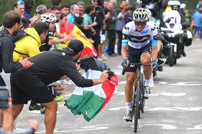 'He was in a lot of pain' - Javier Romo injured but completes Vuelta a España stage after pro-Palestine protestor indirectly causes Movistar rider to fall