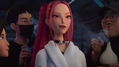 KPop Demon Hunters Audrey Nuna Hit The VMAs Red Carpet With The Ultimate Reference To The Hit Movie