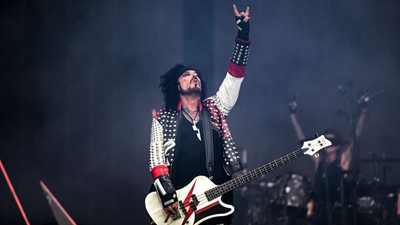 "Being a rock star is overrated." Motley Crue bassist Nikki Sixx is falling out of love with touring