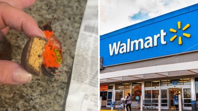 ‘I am irritated’: Walmart customer buys Reese’s Halloween candy. Then she bites into it