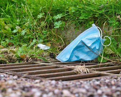 Disposable face masks used during Covid have left chemical timebomb, research suggests
