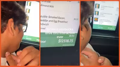‘FAFSA just hit’ Students have funniest interaction at Starbucks drive-thru after order comes in at over $12k