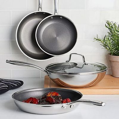 Lakeland is selling a Tri Ply cookware range to rival Gordon Ramsay's favourite HexClad non-stick pans – from just £24.99