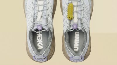 HOKA just reimagined a cult trail shoe with Swedish brand UNNA and it glows in the dark