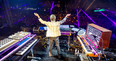 “We’re analog animals living in a digital age”: From AI-driven stage design to collaborating with Brian May, we speak with electronic icon Jean-Michel Jarre
