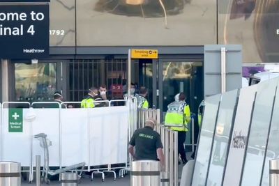 21 injured after Heathrow airport terminal evacuation but ‘no trace’ of adverse substance found