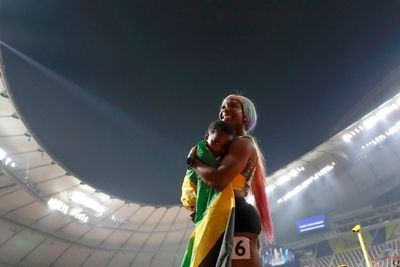 For Fraser-Pryce, the 'Mommy Rocket,' world championships are one last chance to say goodbye
