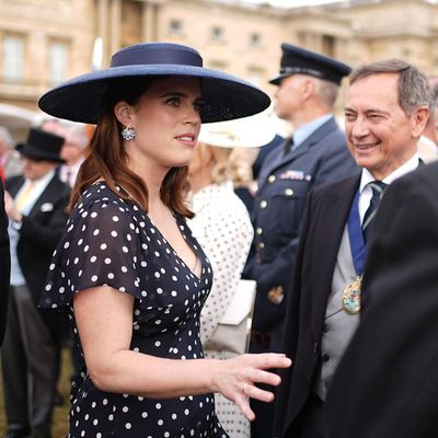 Princess Eugenie Takes Her Polka Dot Dress From Buckingham Palace Garden Party to Seoul Nightclub