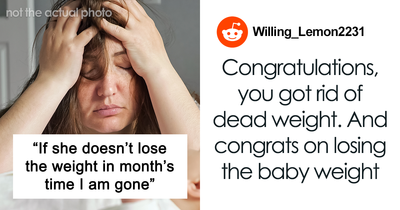 “I Smacked Her In The Face”: Husband Sets Weight Loss “Deadline,” Woman Chooses Divorce Instead