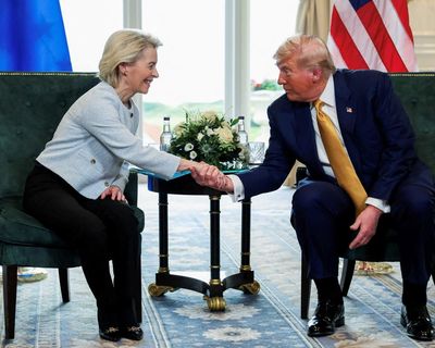 Majority in EU’s biggest states believes bloc ‘sold out’ in US tariff deal, poll finds